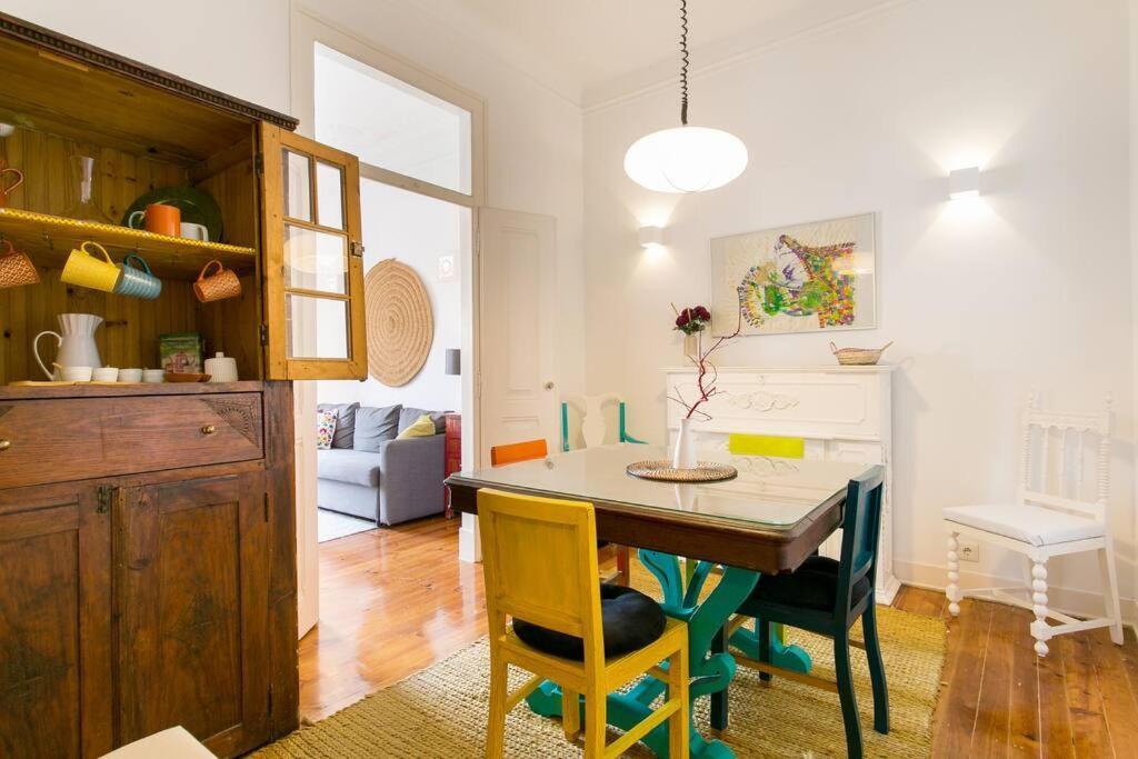 Principe Real Cool And Artistic 3 Bedrooms Flat! Lisboa Ngoại thất bức ảnh