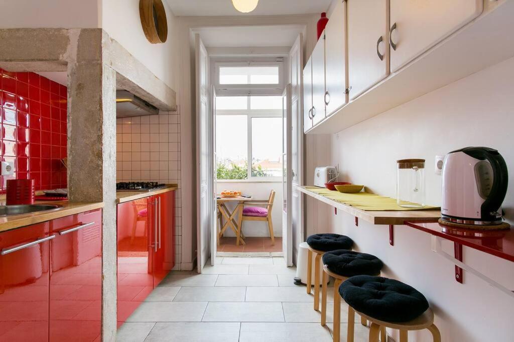 Principe Real Cool And Artistic 3 Bedrooms Flat! Lisboa Ngoại thất bức ảnh